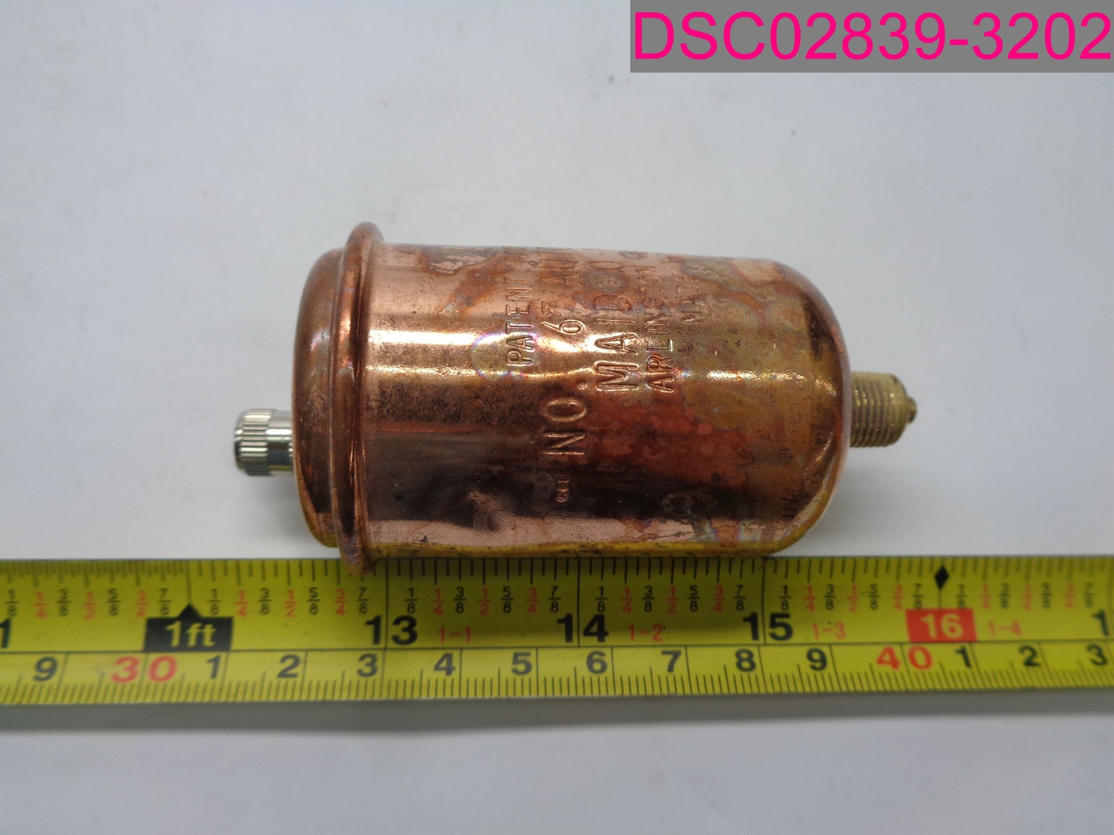 Maid O’ Mist No. 67 Auto-Vent, 1/8″