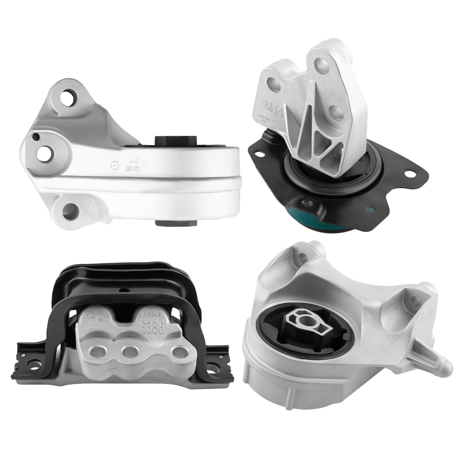 Engine Motor & Trans Mount 4pcs Set Fit for Chevrolet Equinox GMC Terrain 2.4L