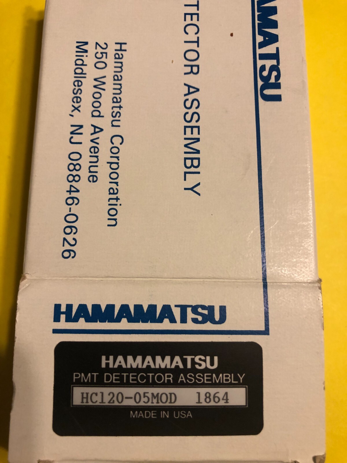 Hamamatsu HC120-05 Module With Tube/Amp/Power Supply