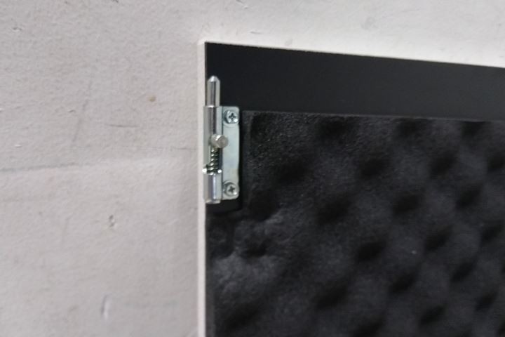 Black Box QCDF12U-LG Quiet Cab Front Doors 12U Light Gray