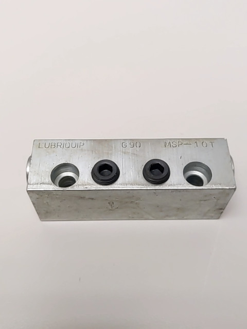 Lubriquip Trabon MSP-10T Modular Divider Valve Block – NEW NO BOX