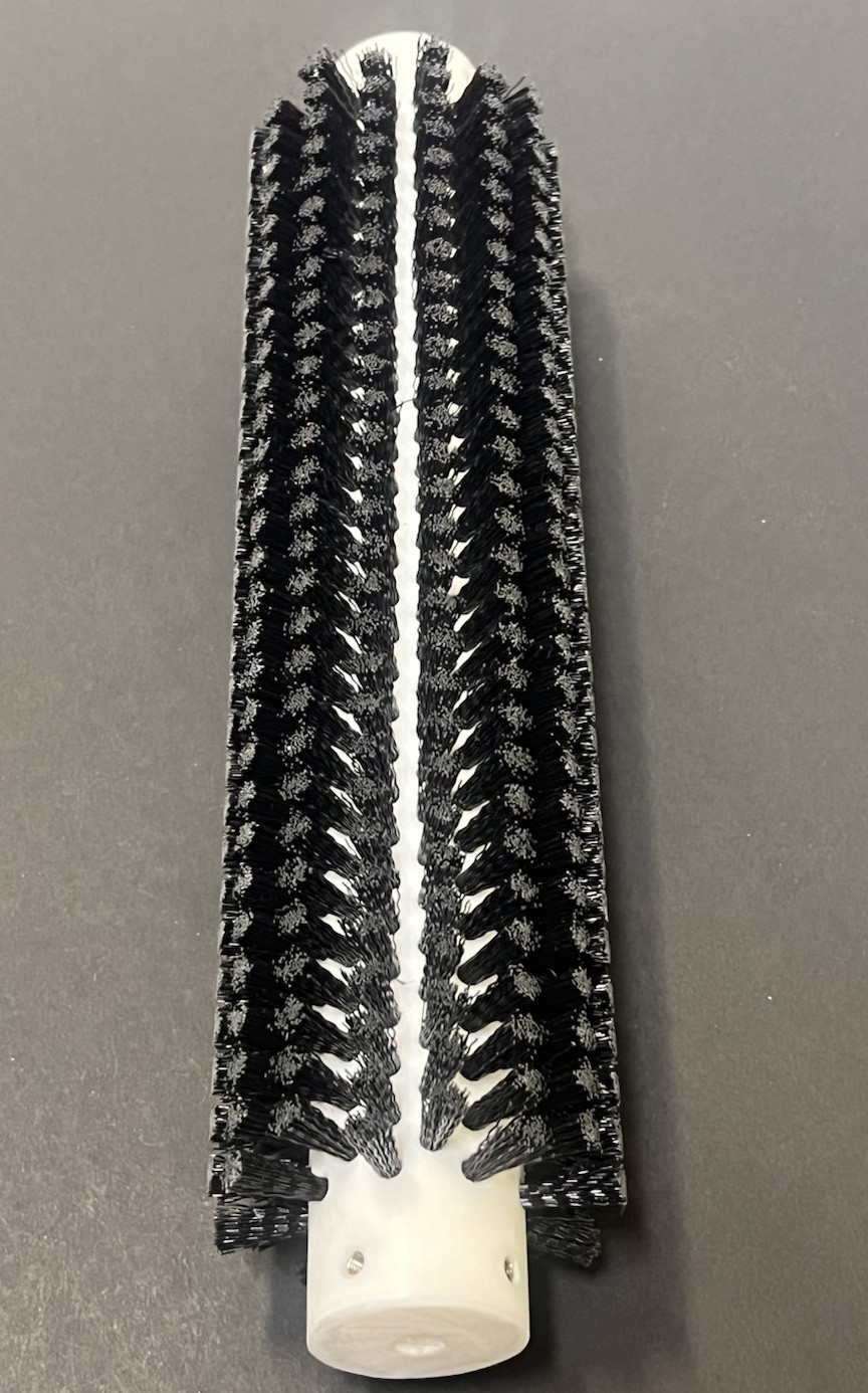 Industrial Spiral Brush PTFE Core,Nylon Bristles 13” Long X 3” OD