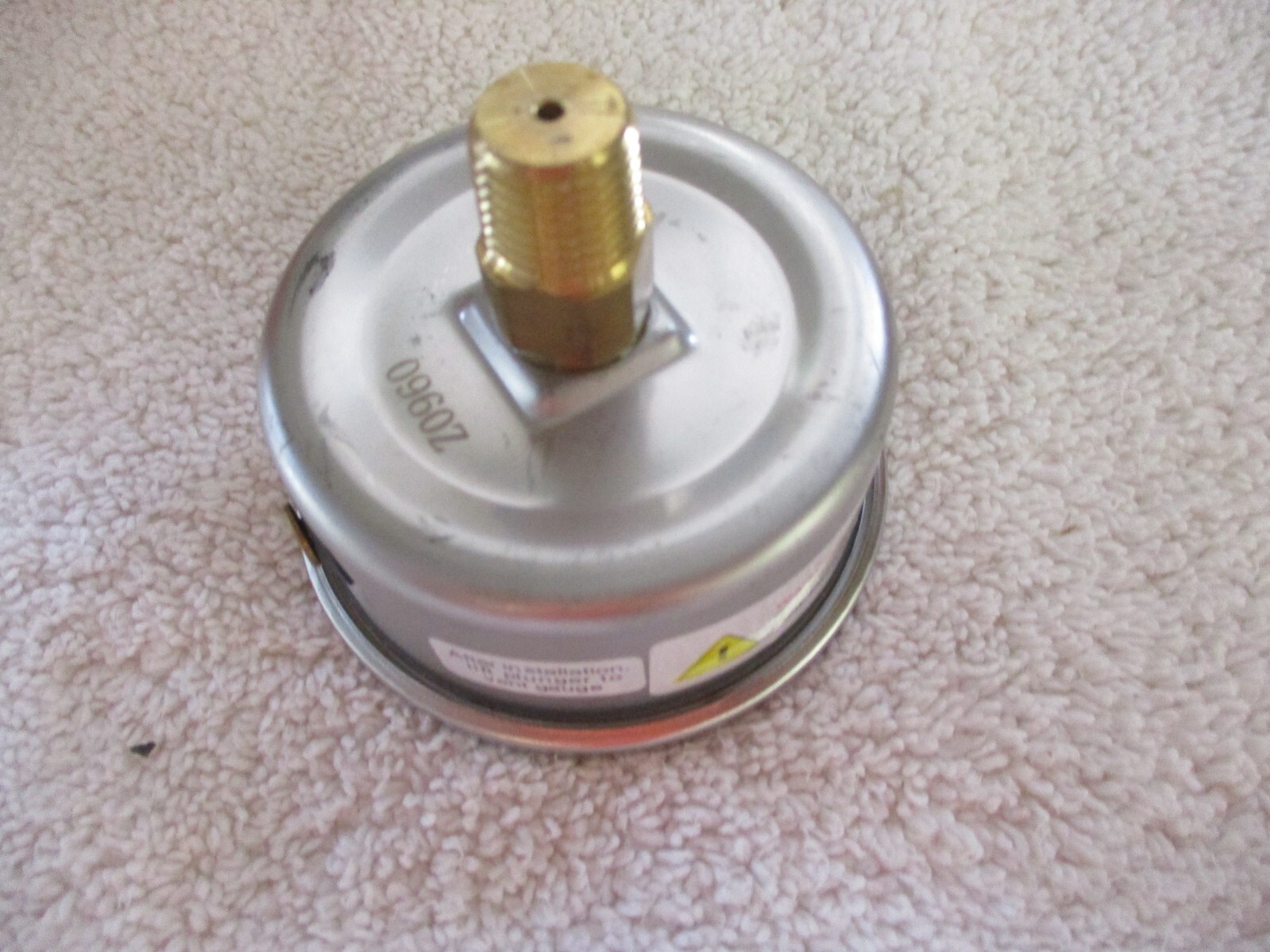 NIB Winters 2.5″, 1/4″NPT BACK 0-60PSI/KPA Pressure Guage PFQ903