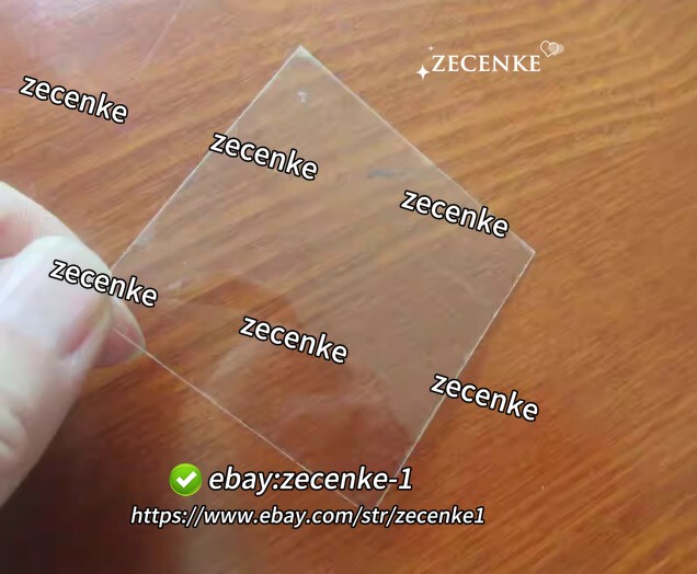10Pc New transparent mica sheet 50x50x0.1mm insulating mica sheet