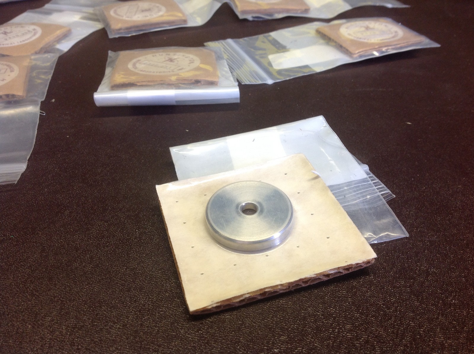 12 HUNTINGTON MECH LABS 2120251 INSERT FLANGE VAC-U-FLAT 2 1/8″ FLANGE NEW $69