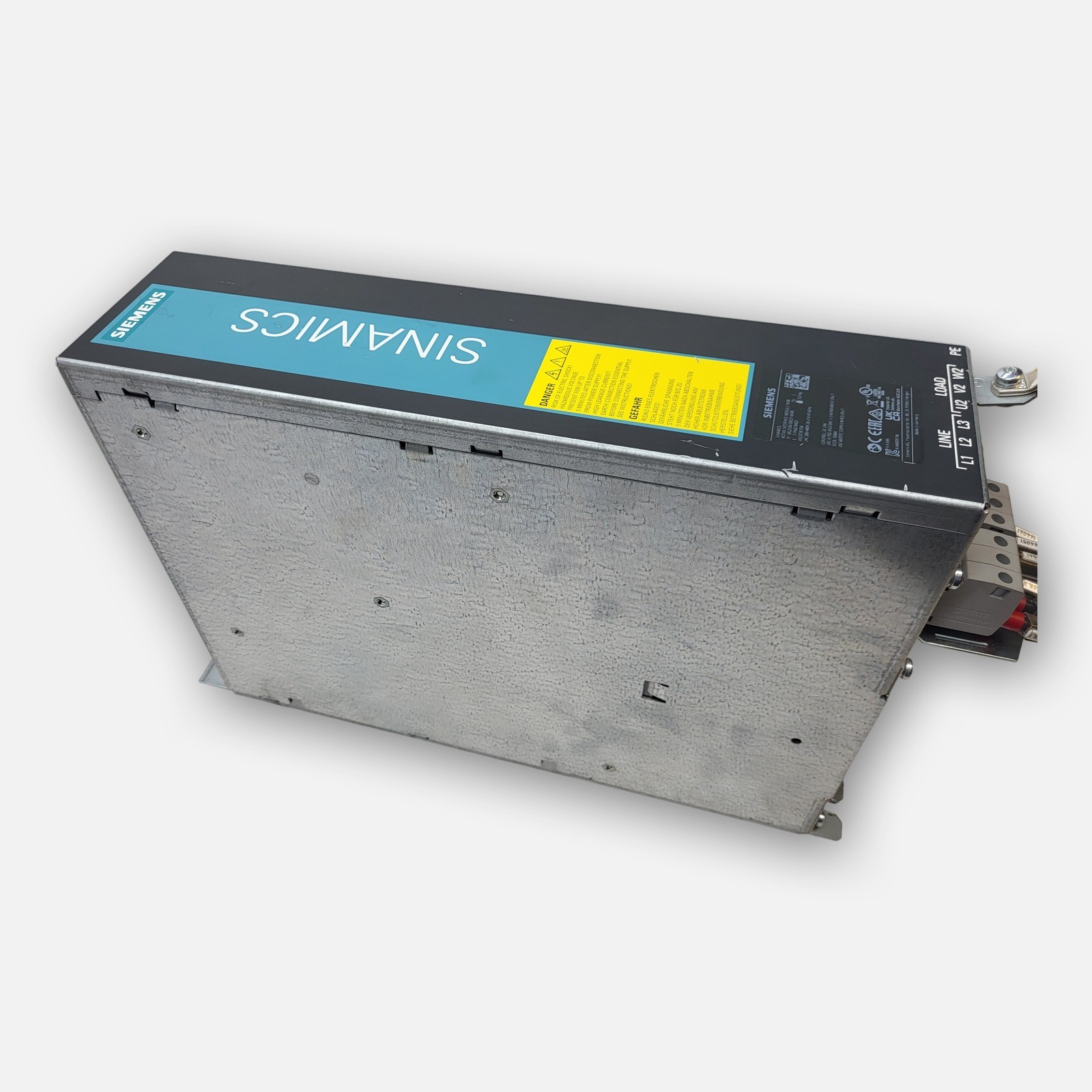 SIEMENS 6SL3100-0BE21-6AB0 ACTIVE INTERFACE MODULE 380-480V 26-21A 47-63HZ