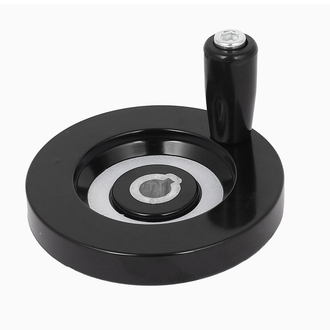 80mmx10mm Removable Folding Handle Hand Wheel for Grinder Machines Tailstock