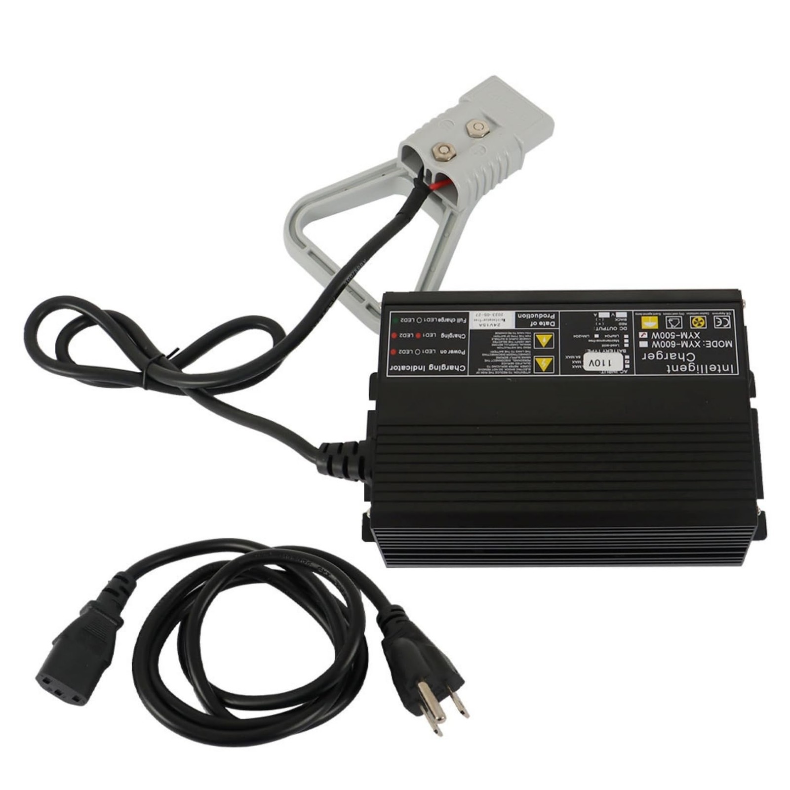 findmall 24V 15A Floor Scrubber, Pallet Jack Battery Charger 175A Rating SB17…