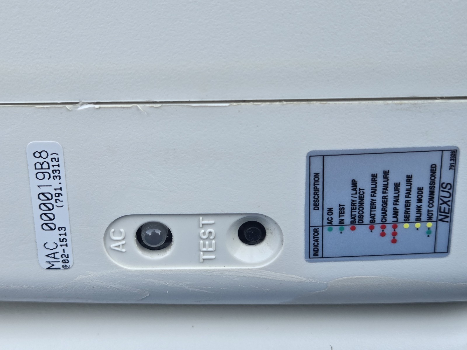 ABB Premier Emergi-Lite Nexus RF Emergency Light 12PR40M2LG-NEXRF Thomas & Betts