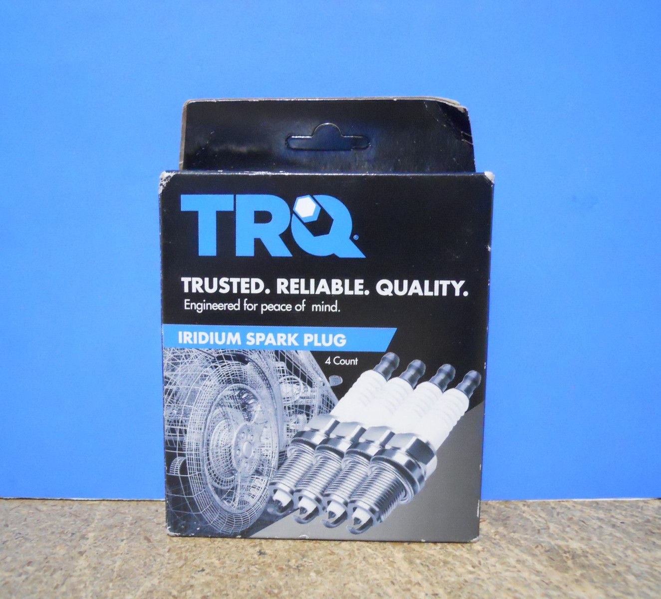 TRQ Iridium Spark Plug 4 Count SPA02124 New!