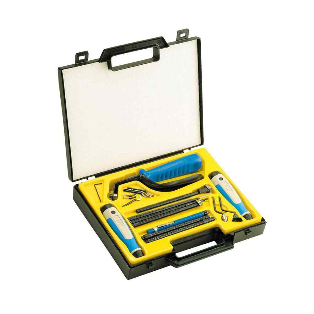 Noga NG9500 Hand Deburring Tool Set: 25 Pc, HSS Blade Type D50, N1, N80 & RD10.4