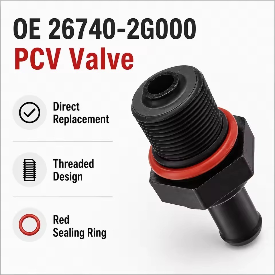 Genuine OEM 26740-2G000 PCV Valve / 267402G000 for select Hyundai Kia models