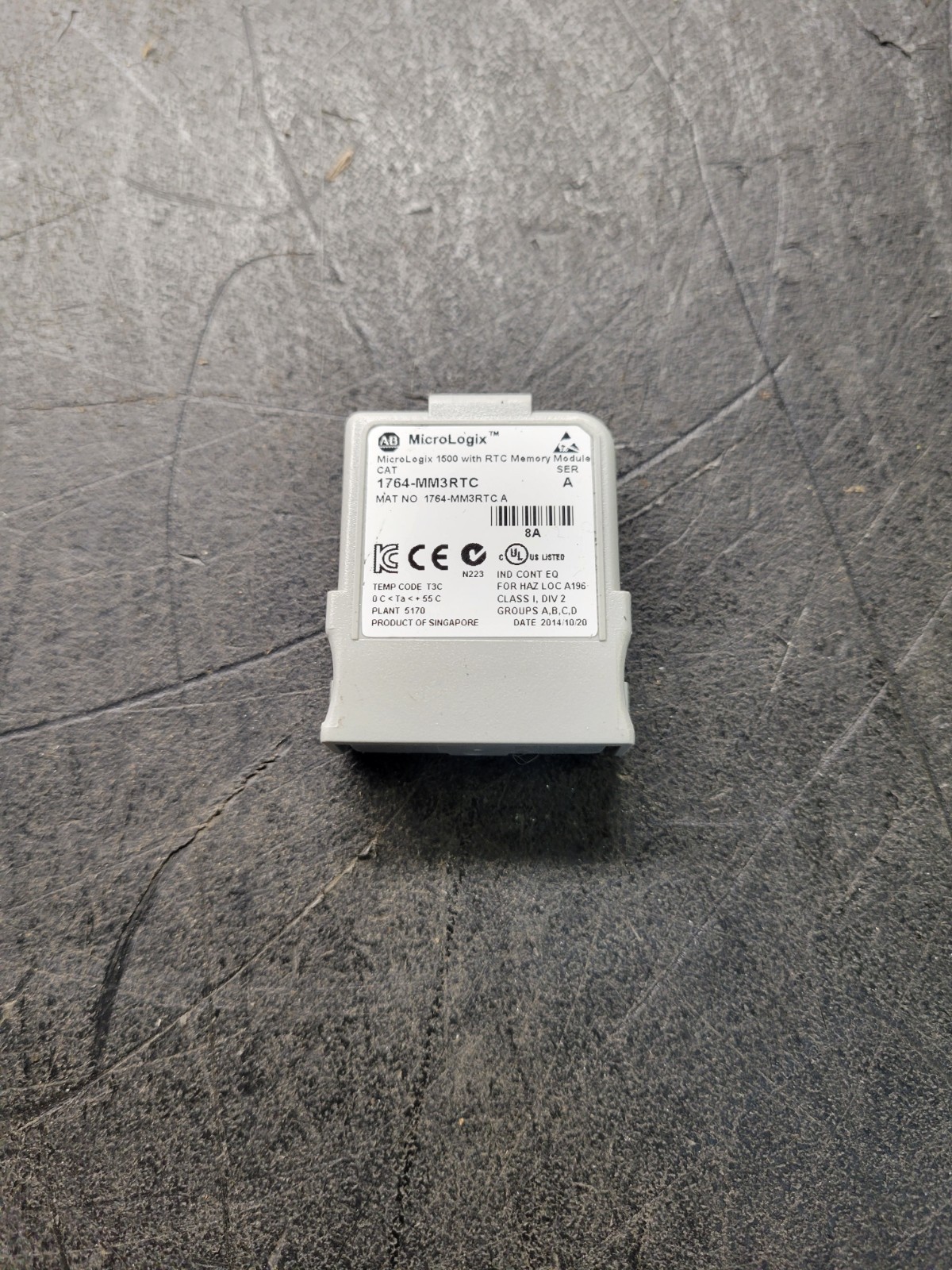 Allen Bradley #1734-MM3RTC Output Module.