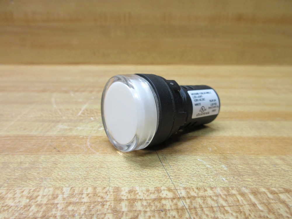 C3 Controls W22UNR-120LW-WNLC LED Pilot Light White