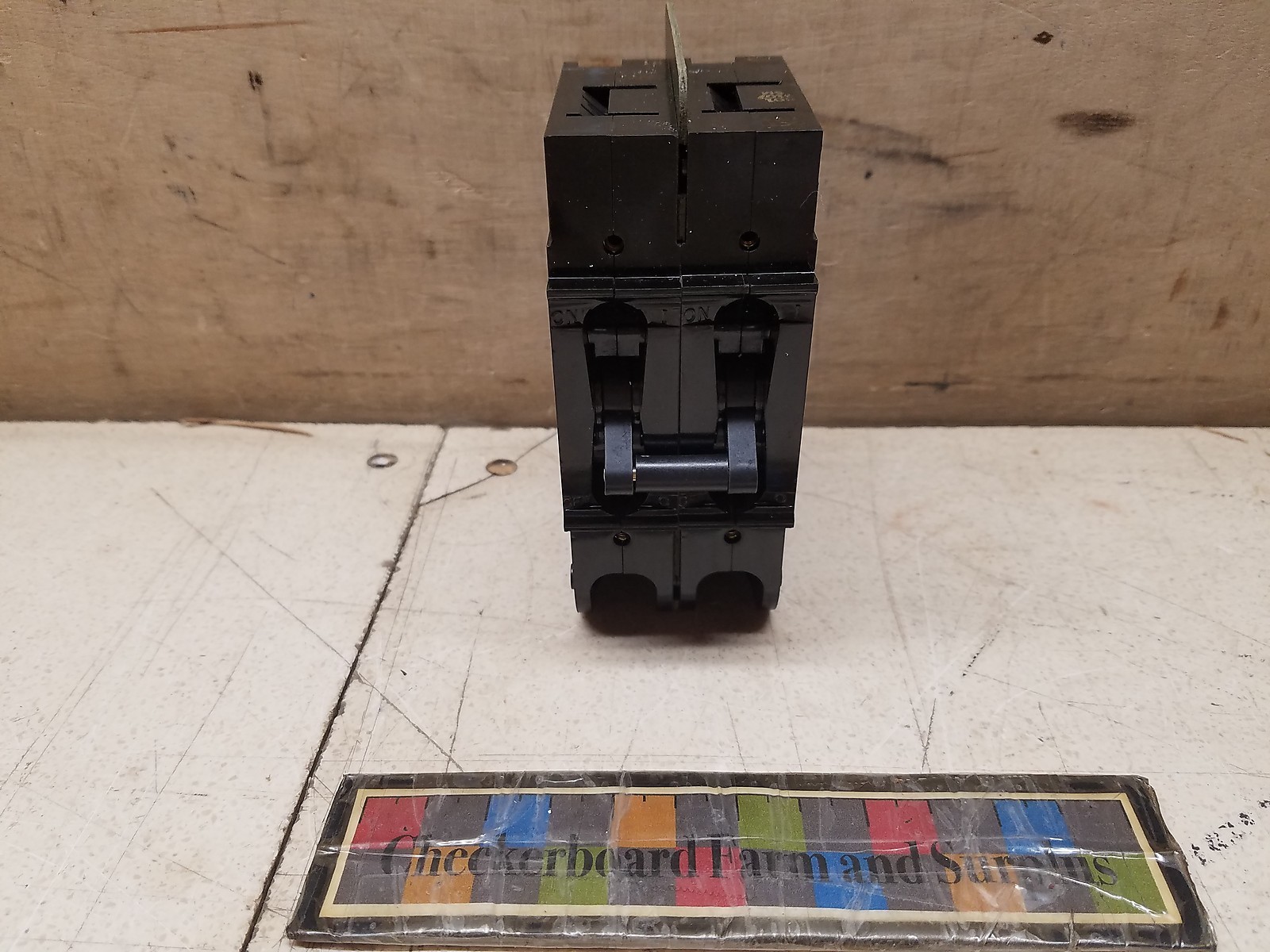 NOS 2 Pole Circuit Breaker Sensata 209-2-4298-2 Eaton Airpax CD2-Z203-3