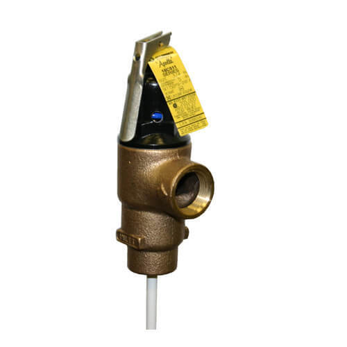 Apollo Valves 3/4″ ASME T&P Relief Valve 3″ Element 125 Psi