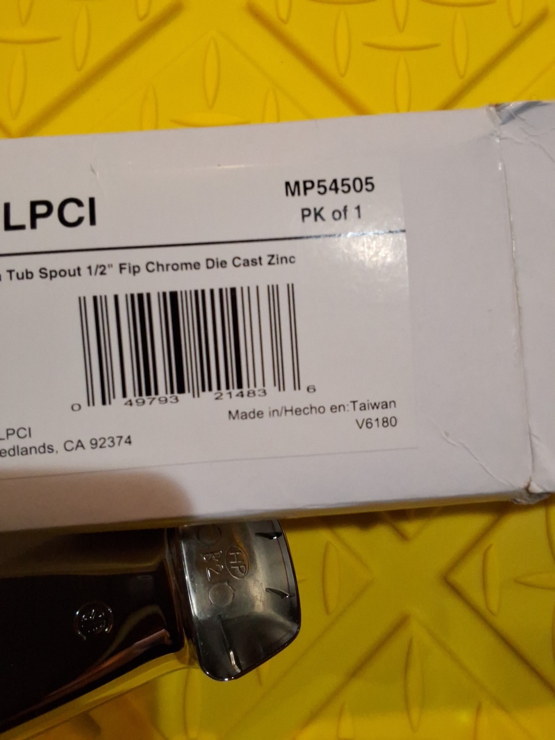 NEW Chrome Finish Bathroom Faucet Head 5-3/16″ long, 2-1/2″ Bore *FREE SHIPPING*
