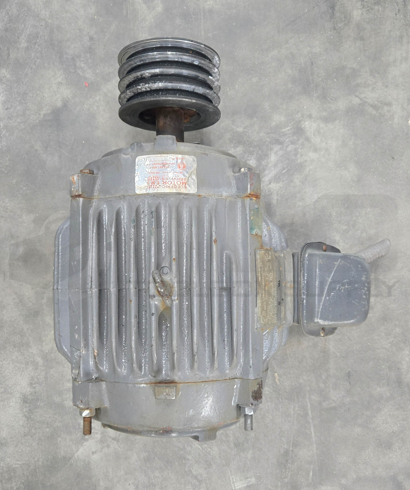 EMERSON HVW15E2B-C MOTOR 15HP 1770RPM 230/460V; 6207-2RS-J/C3 FR: 254T