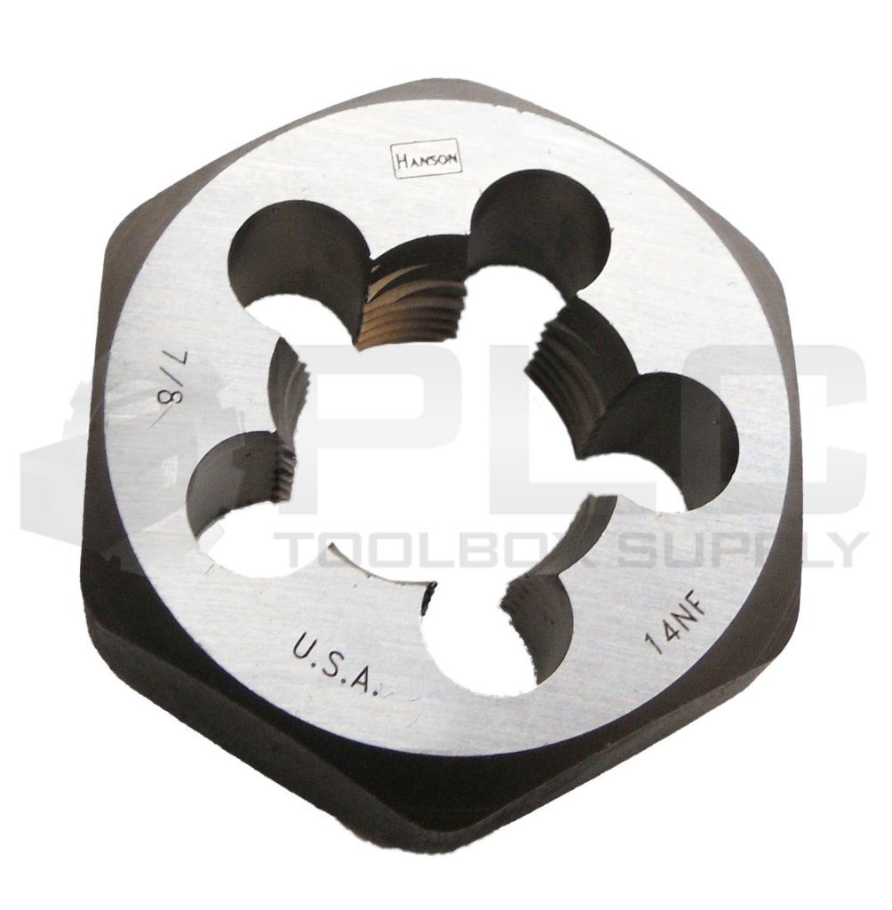 NEW HANSON 14NF HEX DIE 7/8″