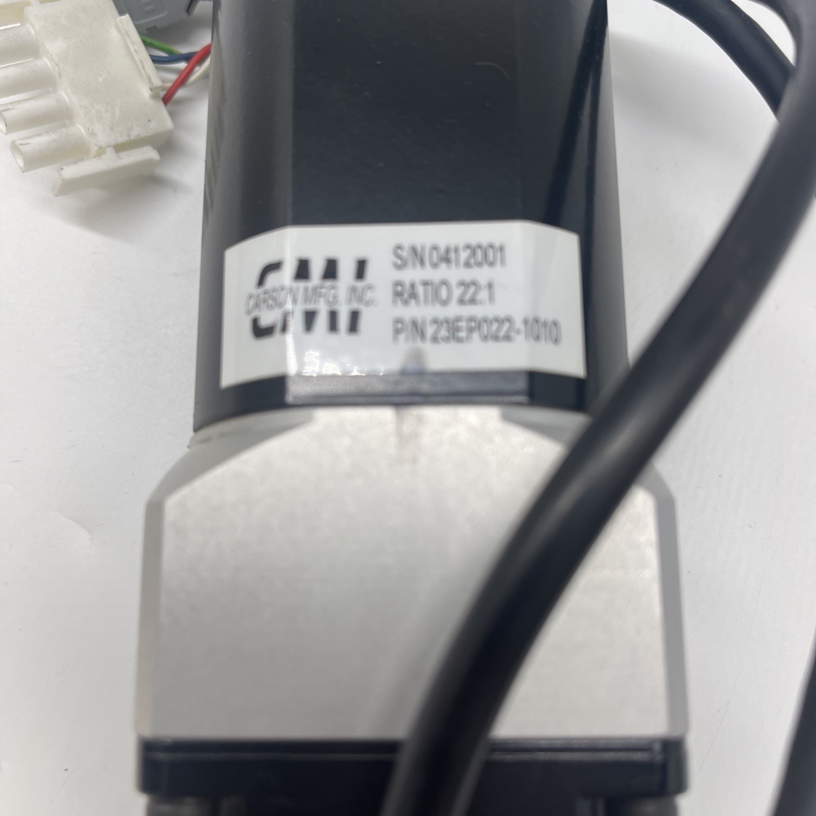 Carson MFG. Inc. P – N23EP022-1010 AC SERVO MOTOR(EB-2032)