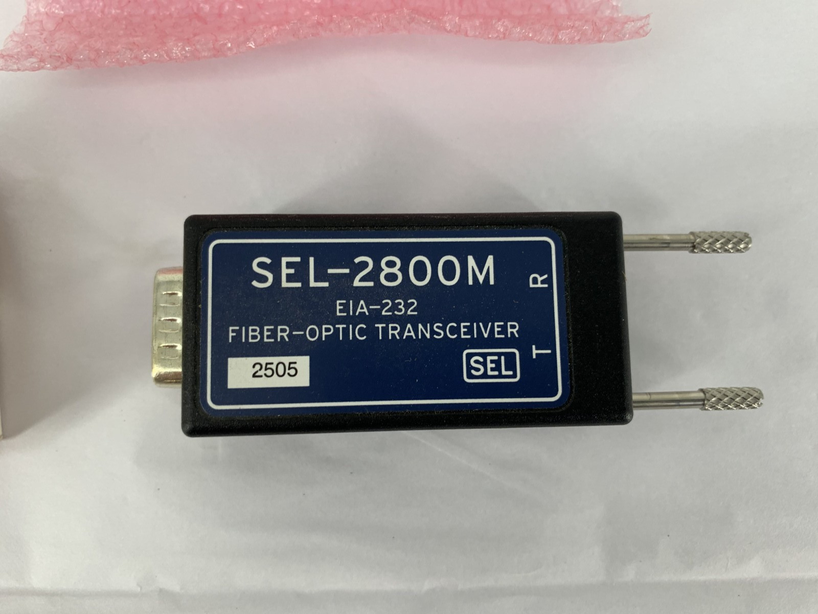 Schweitzer Eng. SEL-2800M EIA-232 Serial To Multimode Fiber Optic Transceiver