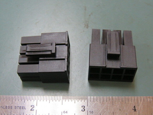MOLEX 171692-0108 Qty of 36 per Lot 8 Position Rectangular Housing Connector Re
