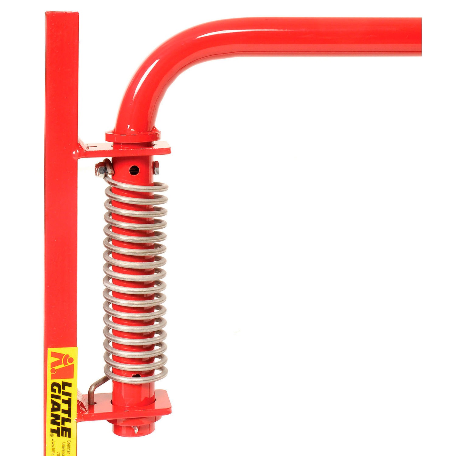 Little Giant Adjustable Width Spring Safety Gate Steel 22-1/2″ to 36″ Red