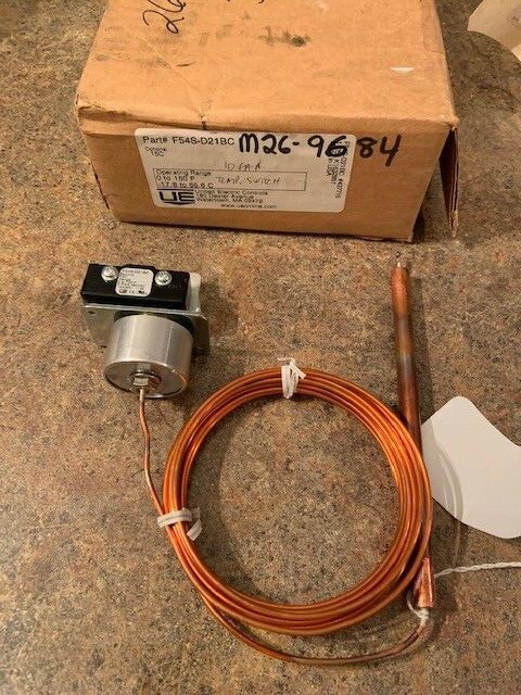 UE UNITED ELECTRIC F54S-D21BC Temperature Switch 0-150F