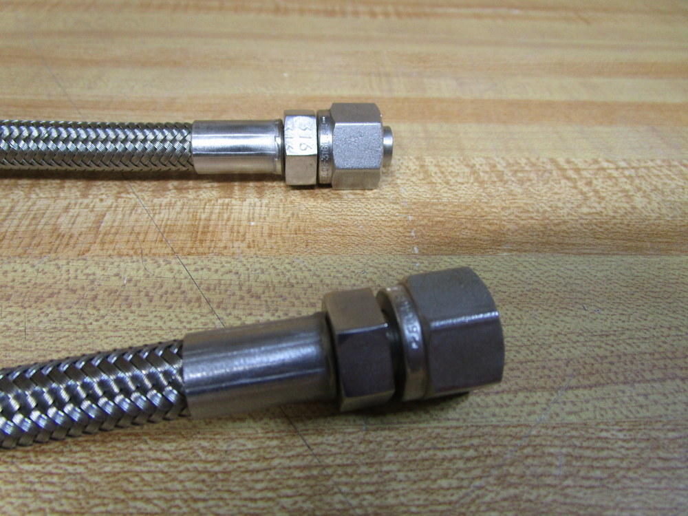 Swagelok SS-3/8-18 Stainless Steel Braided Hose SS3818