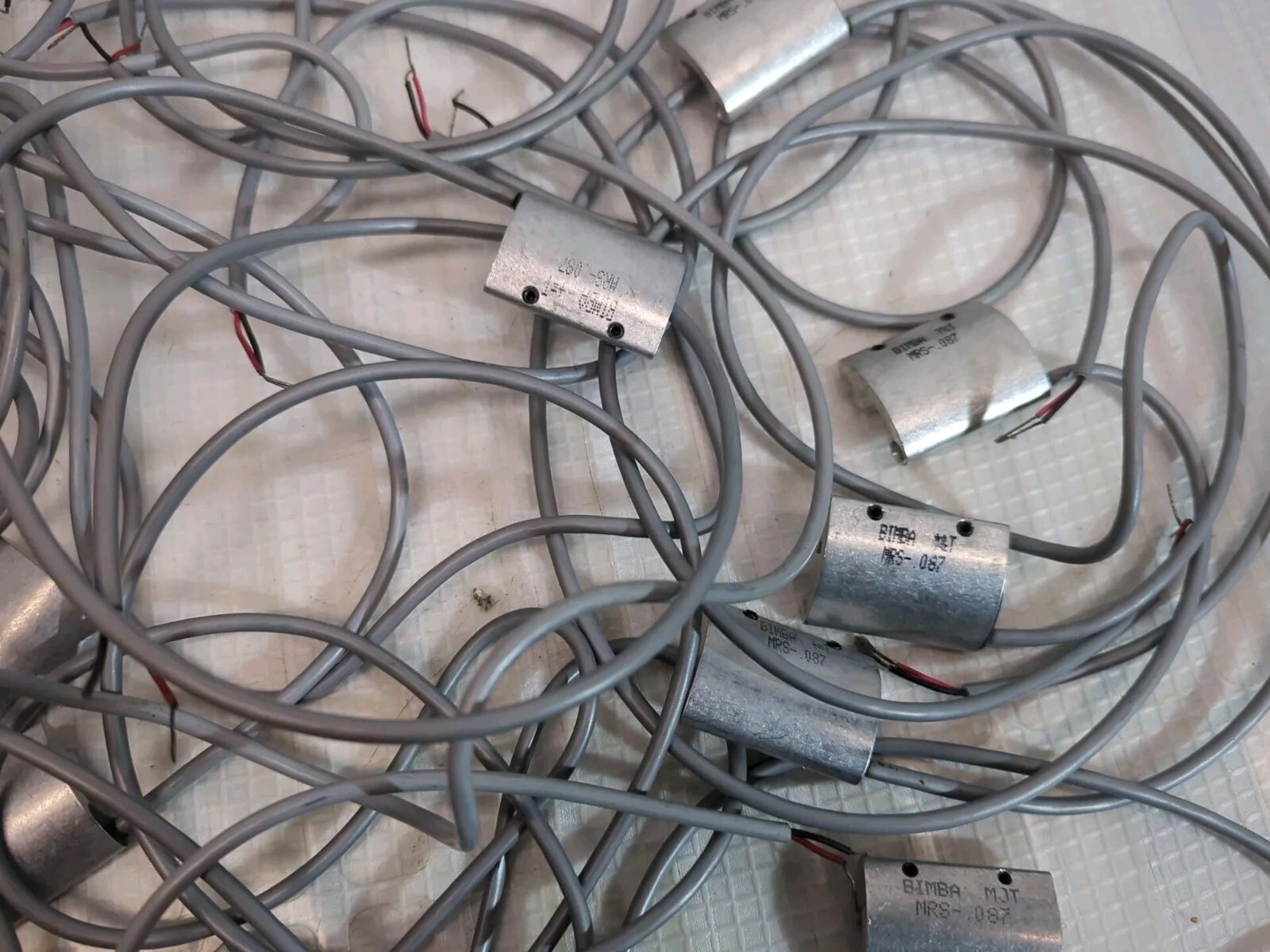 BIMBA MAGNETIC REED SWITCH MRS-.087 LOT OF 31 ULTRAN CYLINDER TRACK MOUNTED