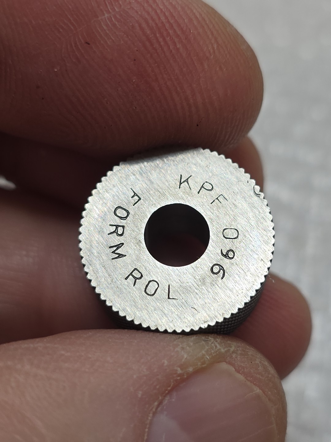 FORM ROL KNURLING WHEEL KPF 096 3/4″ X 3/8″ X 1/4″ NOS 1 WHEEL ONLY