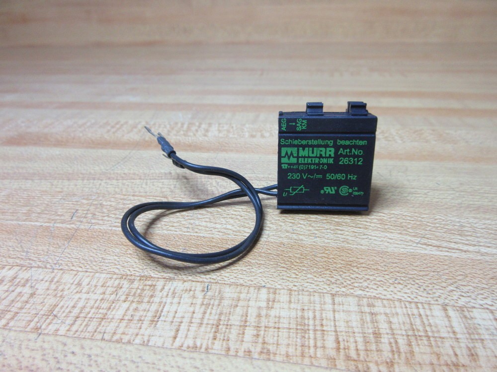 Murr Elektronik 26312 Contactor Supressor