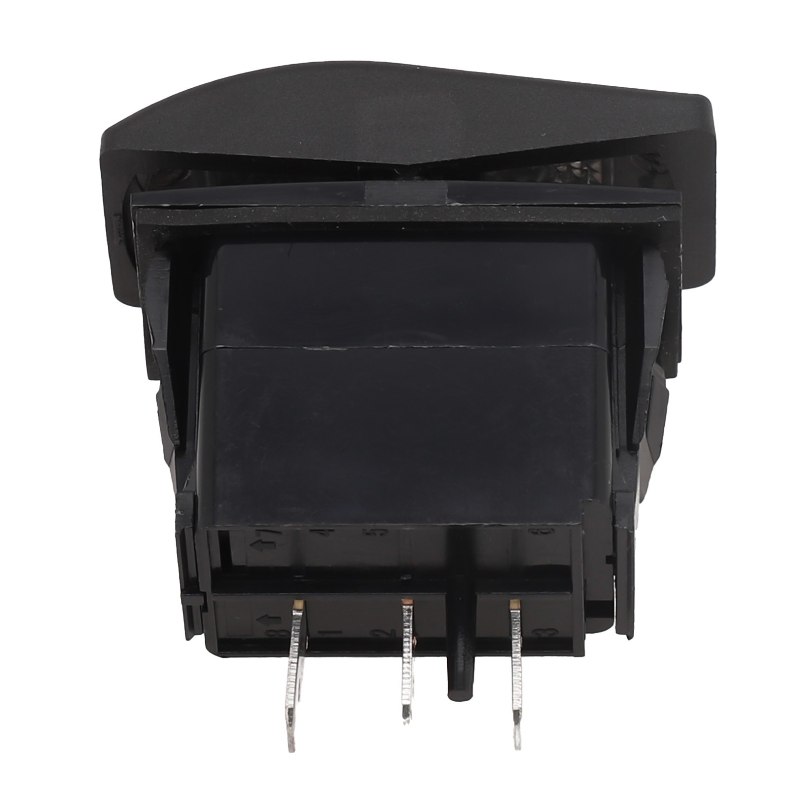 Switch Rocker Switch (ON)-OFF-(ON) 12/24VDC Rectangular SPDT Momentary