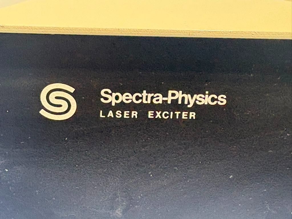 Spectra-Physics Model 249 Exciter w/ Helium-Neon Laser Stabilite 120S