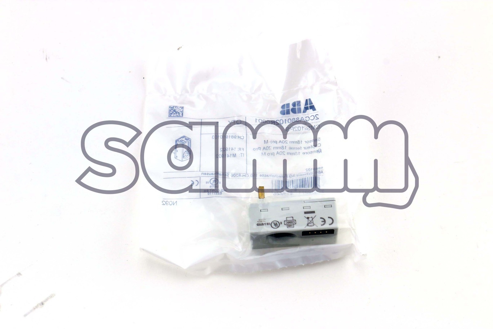 ABB CMS-102PS 18 MM – SOLID-CORE SENSOR – 20A. New