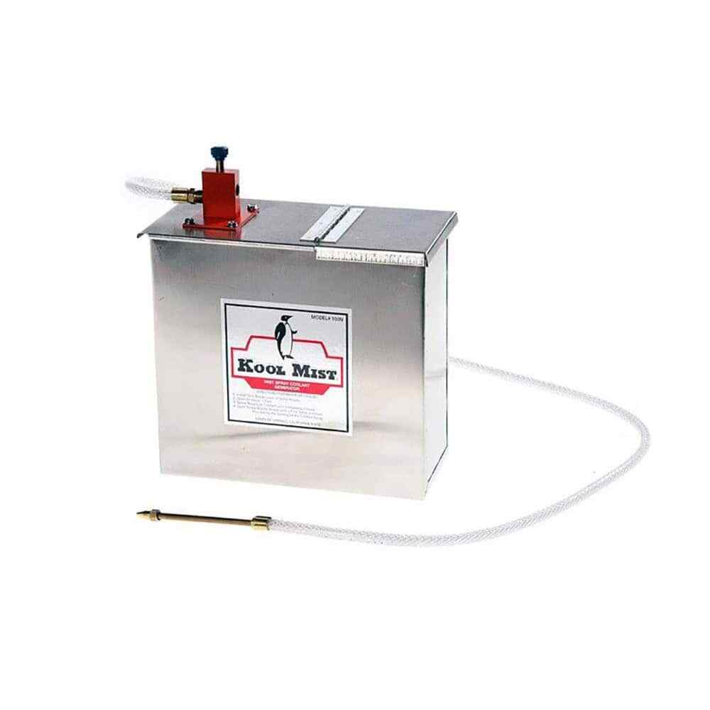 Kool Mist 1 Outlet, 1 Gal Tank Capacity, Stainless Steel Tank Mist Coolant Sy…