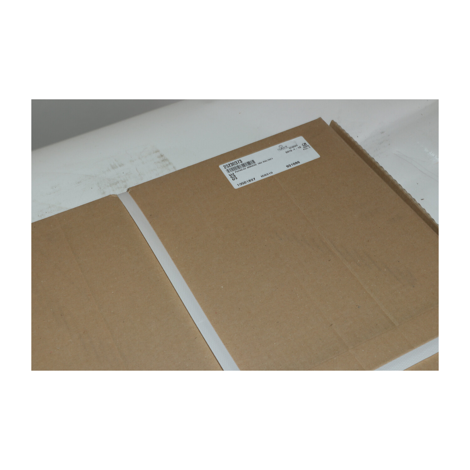 Schroff 25230373 Rear Panel 1 603Mm Steel 16U Black Grey New NFP Sealed