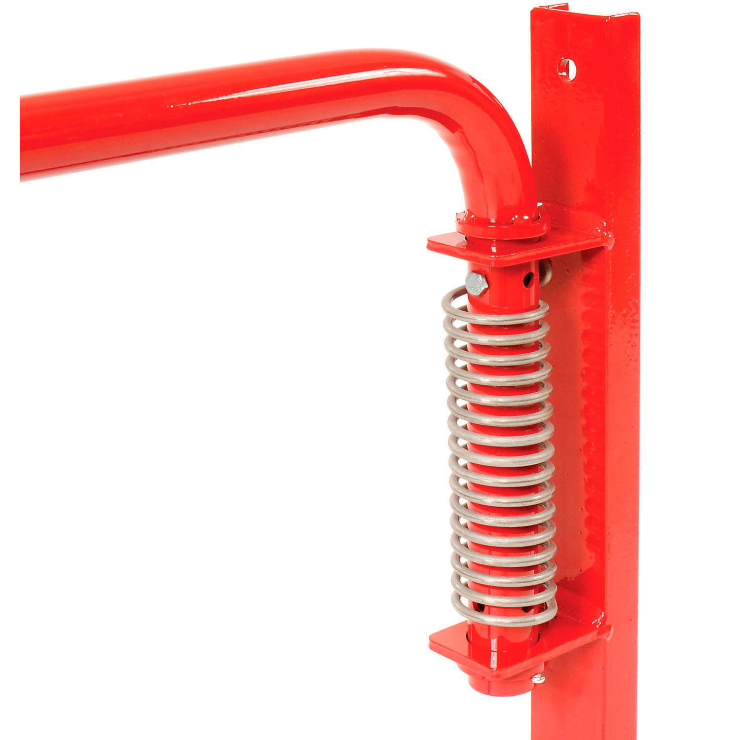 Little Giant Adjustable Width Spring Safety Gate Steel 22-1/2″ to 36″ Red