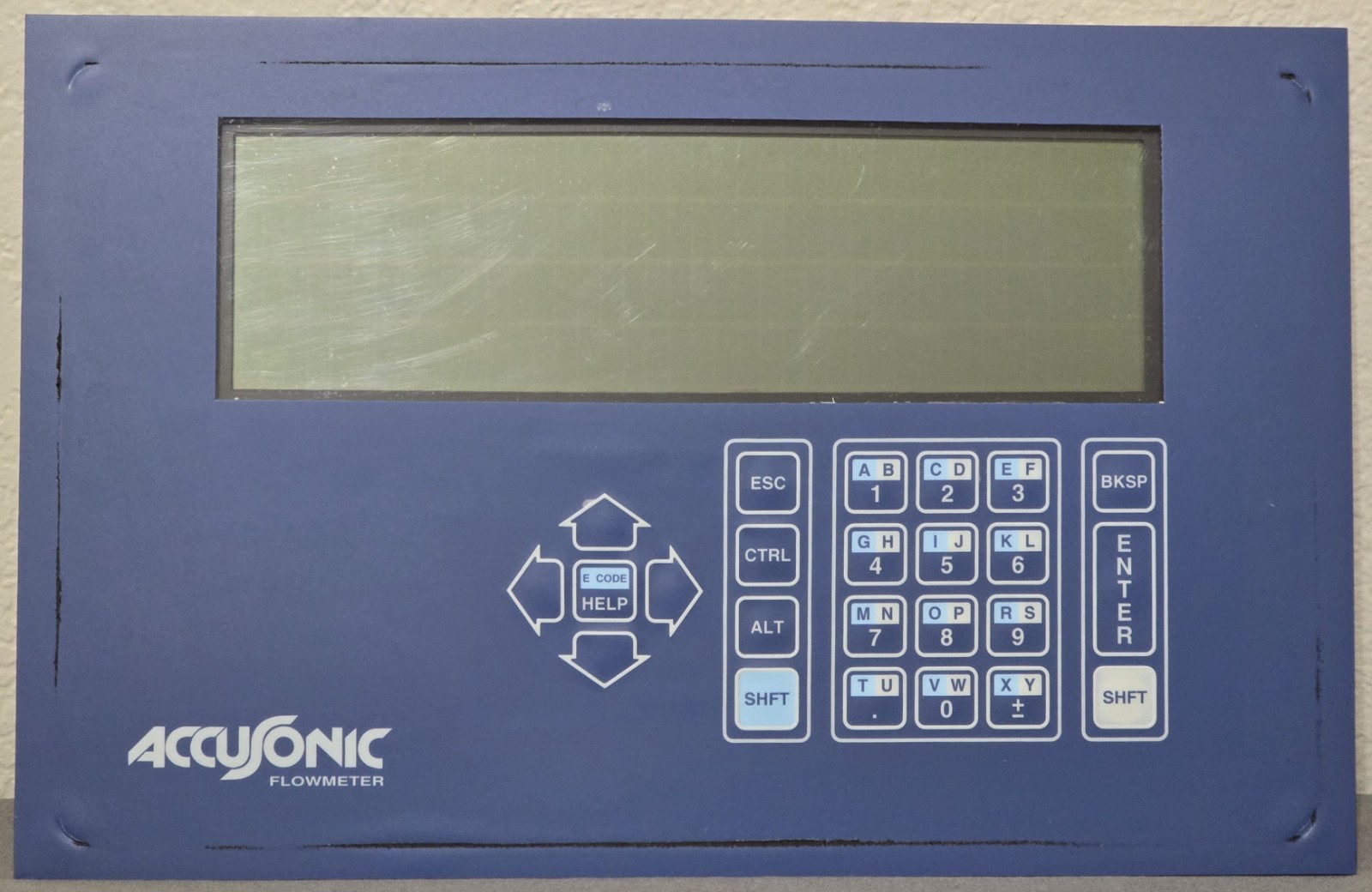 ORE Accusonic/Accusonic Flowmeter 7500 Display Panel w/7500 RB 0089 Pre-Owned #2