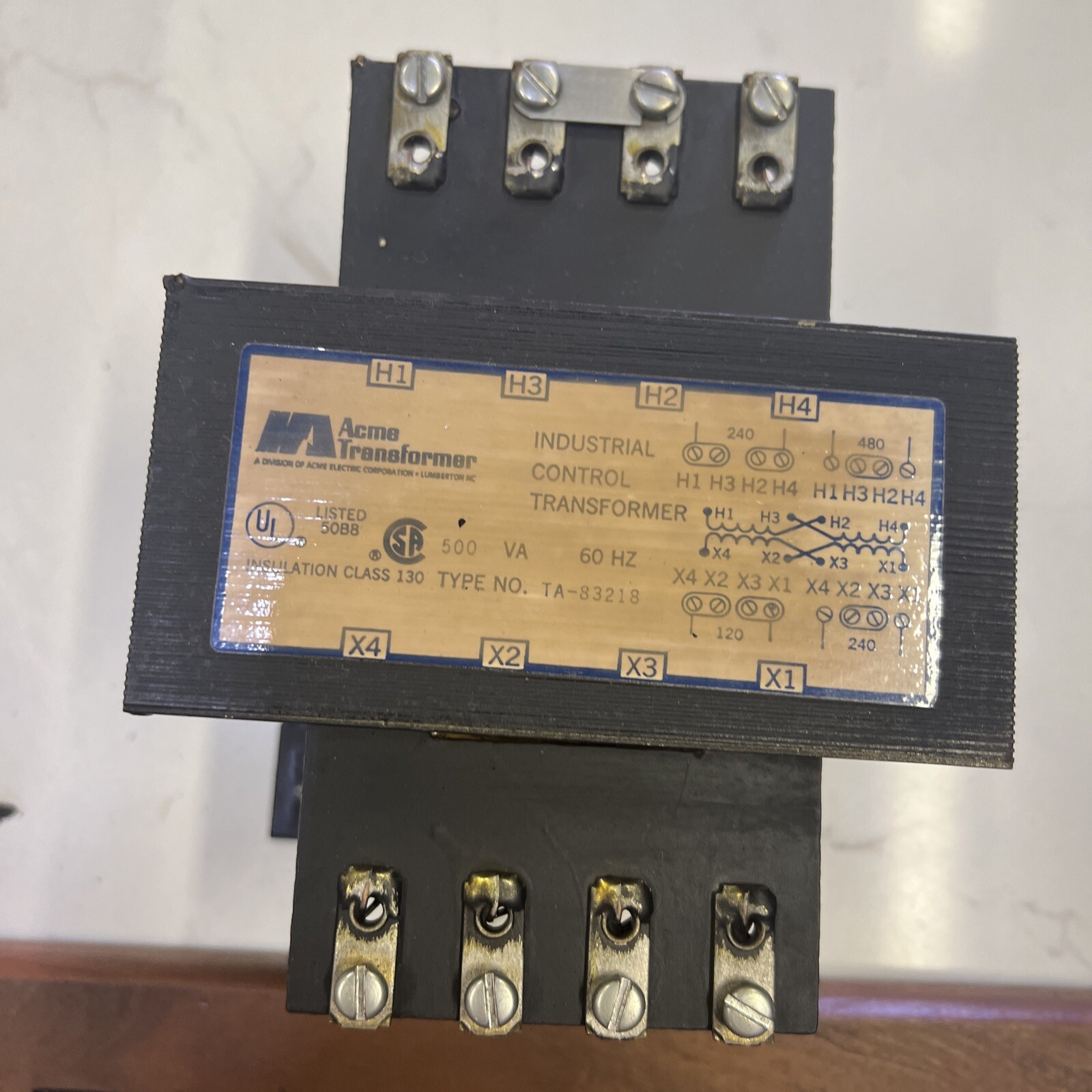Acme Transformer TA-83218 500VA 50/60Hz
