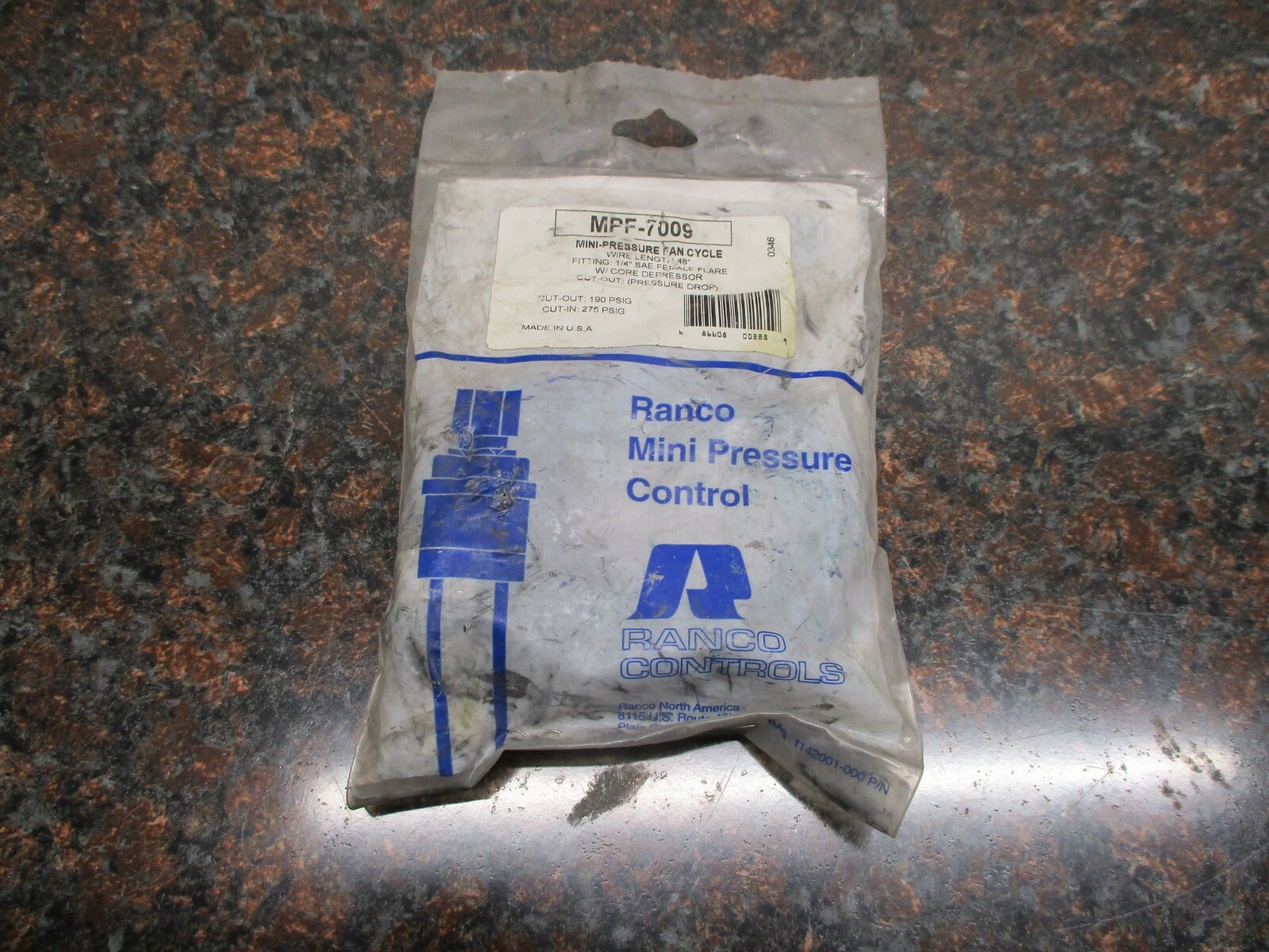 NOS RANCO MINI PRESSURE CONTROL MPF-7009 FREE SHIPPING