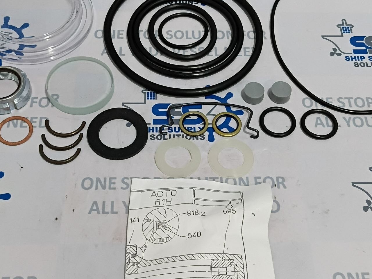 KSB Amri ACTO 61H Sealing Kit / Repair Kit FT-H71-018-B