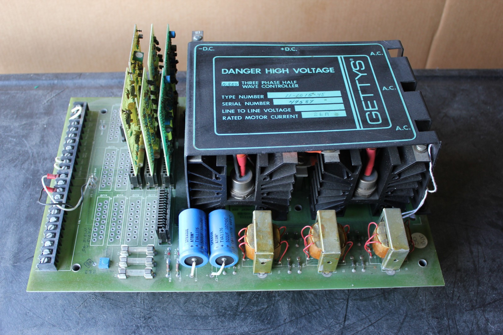 GETTYS 3 PHASE HALF WAVE CONTROLLER 11-1015-45