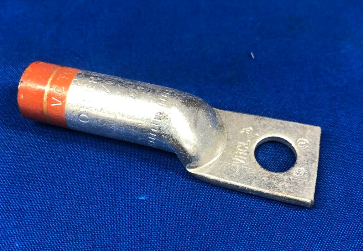 HUBBELL/ANDERSON COMPRESSION TERMINALS LUGS VHCL3/038 1 HOLE 3/0 AWG **QTY 10**