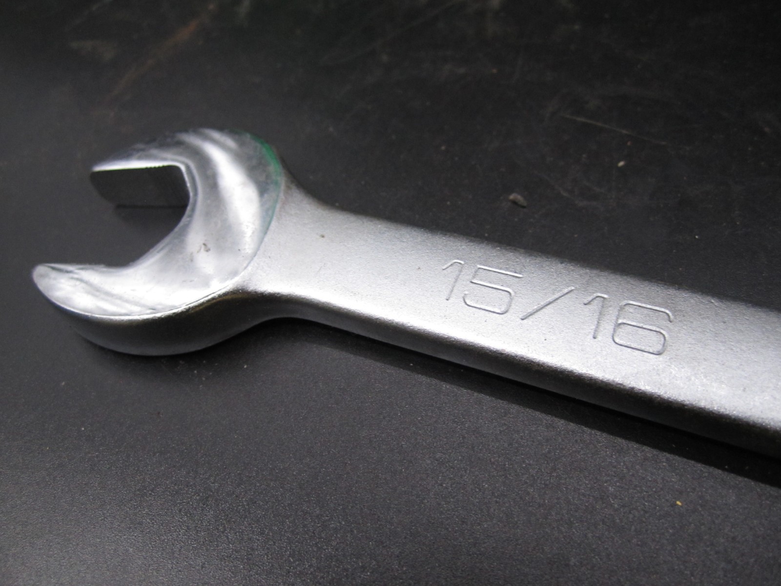 Wright Grip 1130 15/16” Open End Wrench satin finish Used Free Shipping