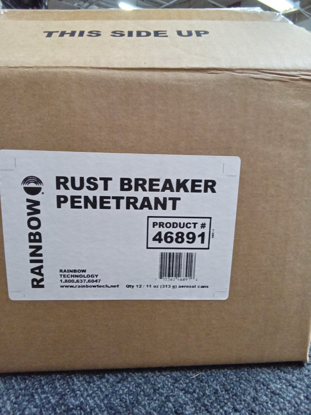 Rainbow Technlogy Rust Breaker Penetrant 11 oz. Spray Can 12 Cans 46891
