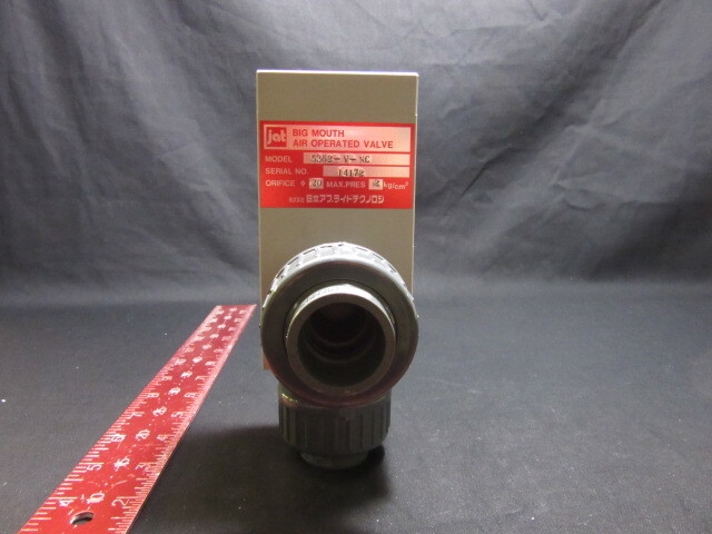 Japan Applied Technology (JAT) 5362-V-NC VALVE MAX. PRESS 2kg/cm² TEL ALPHA 8S