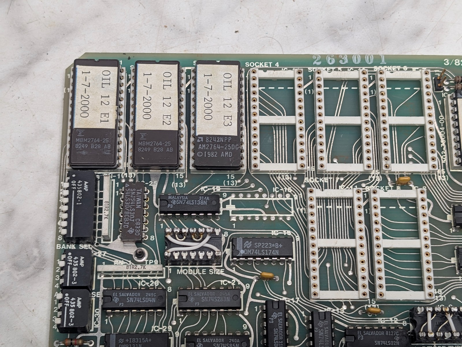 GIDDINGS AND LEWIS MULTI MEMORY BOARD 503-15529-00 501-03798-00 502-03027-00