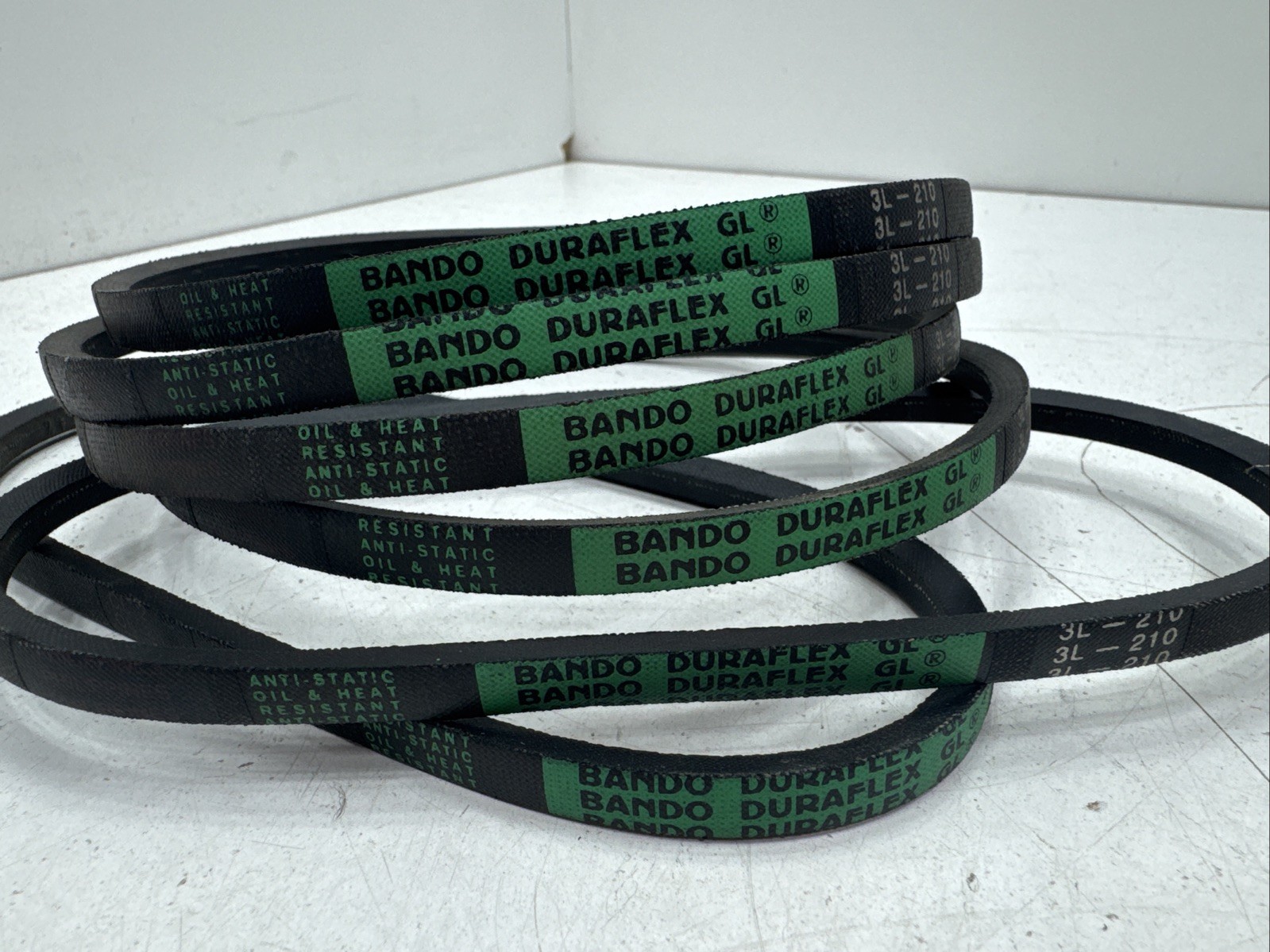 (Qty.6) Bando Duraflex GL 3L-210 , 3L210 , 3L 210 , Standard V-belt