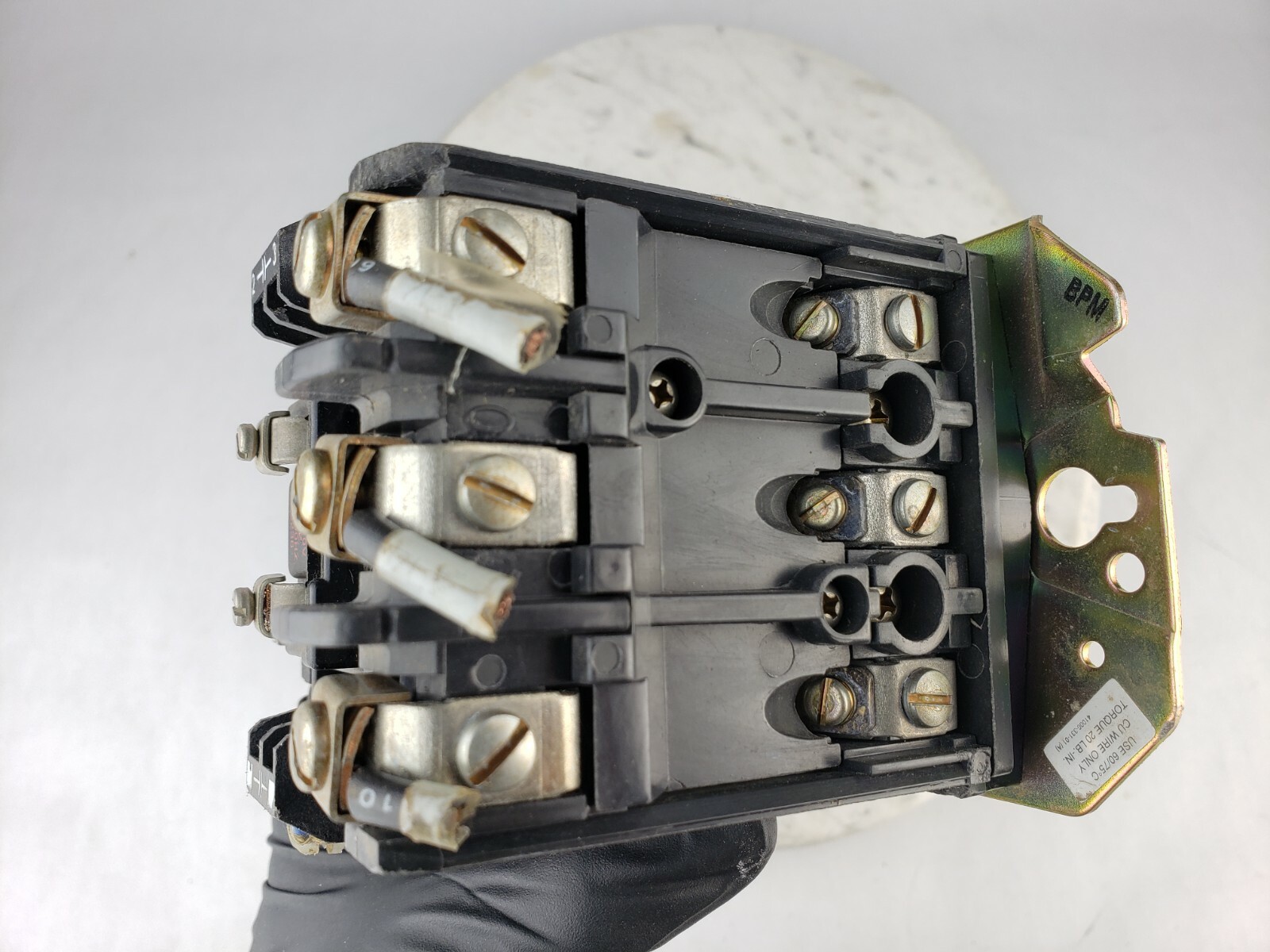 Allen Bradley 509-AOD Nema Size 0 120V Coil CB236 – Motor Starter On Off 595-A